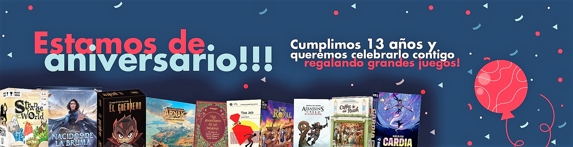 aniversario juegos de la mesa redonda